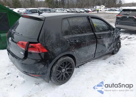 2017 Volkswagen Golf Tsi Wolfsburg Edition 4-Door z USA, uszkodzony, nr VIN 3VW217AU9HM009883